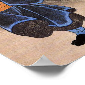 化 け 猫, 国 Erscheinung der monströsen Katze, Kuniyos Poster (Ecke)