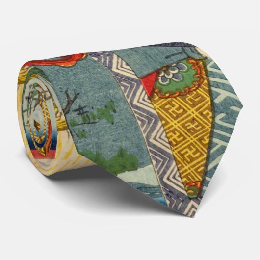 化 け 猫, 豊 Monster Cat, Toyokuni, Ukiyo-e Krawatte (Gerollt)