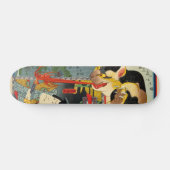 化 け 猫, 豊 Monster Cat, Toyokuni, Ukiyo-e Skateboard (Horizontal)
