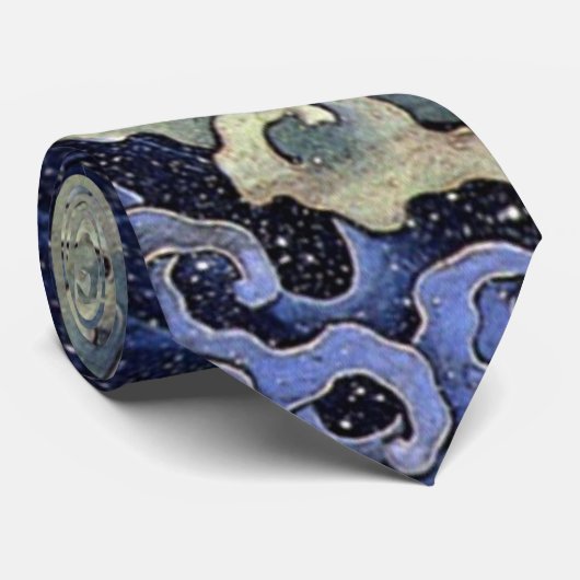 北斎の波, 北斎 Hokusai Welle, Hokusai Krawatte (Gerollt)