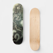 北斎の龍, 北斎 Hokusai Drache, Hokusai, Kunst Skateboard (Vorderseite)