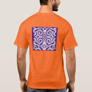 北海道 アイヌ柄 シャツ Hokkaido Ainu pattern T-shirt