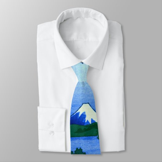 北 斎 Goten-Yama Hill Hokusai Cherry Blossom Fine Ar Krawatte (Gebunden)