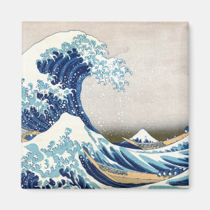 北 斎 Great Wave Off Kanagawa Hokusai Fine Art Magnet