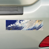 北 斎 Hokusai Ocean Waves Japanische Kunst Autoaufkleber (Auf Auto)