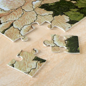 北 斎 Hokusai Peonies & Butterflies Kunstkunst Puzzle (Seite)