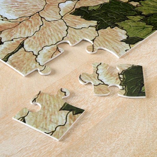 北 斎 Hokusai Peonies & Butterflies Kunstkunst Puzzle (Seite)