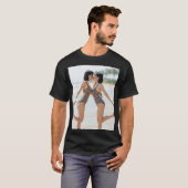 南の島で可愛い二人の少女の危ない関係 T-Shirt (Vorne ganz)