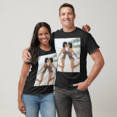 南の島で可愛い二人の少女の危ない関係 T-Shirt (Unisex)