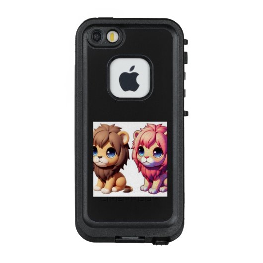 双子ライオン LifeProof iPhone HÜLLE (Rückseite)