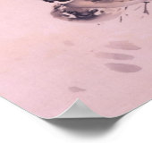 双 雀, 栖 Paar 鳳 Sparrow, Seihō, japanische Kunst Poster (Ecke)