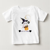 可愛いハロウィーンTシャツTrick or treet Baby T-shirt (Vorderseite)