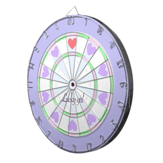 可愛いハート DARTSCHEIBE (Vorderseite rechts)