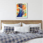 吾 妻 峡, Azuma Gorge, Hasui Kawase, Woodcut Leinwanddruck (Insitu (Schlafzimmer))