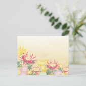 和の美しさを届ける*菊のポストカード POSTKARTE (Stehend Vorderseite)