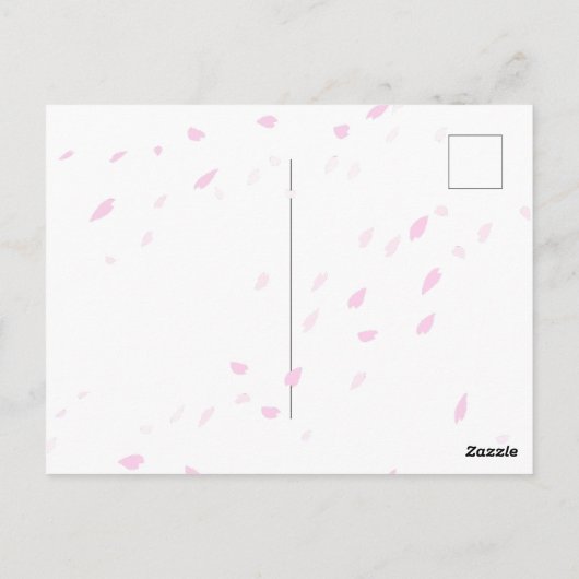 和の美しさを届ける＊菊のポストカード POSTKARTE (Rückseite)