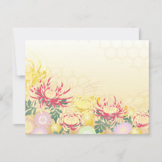 和の美しさを届ける*菊のポストカード POSTKARTE