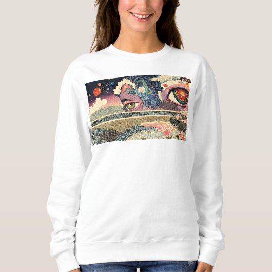 和柄アート SWEATSHIRT (Vorderseite)