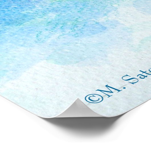 四羽の白鳥の踊りアートプリント POSTER (Ecke)