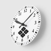 四 花 RUNDE WANDUHR (Winkel)