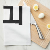 囧 Jiong Chinese Orz Asian Meme Hanzi Emoticon Geschirrtuch (Viertel Falte)