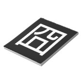 囧 Jiong Chinese Orz Asian Meme Hanzi Emoticon Notizblock (Rotiert)