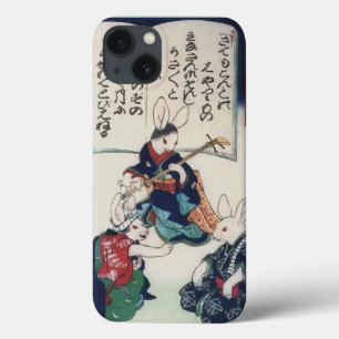 國 芳 Ken Rabbit Epidemic Kuniyoshi iPhone 13 Hülle