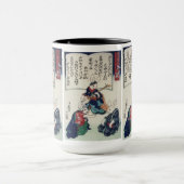 國 芳 Ken Rabbit Epidemic Kuniyoshi Tasse (Zentrum)