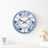 地支钟上午 traditioneller Chinese Di Zhi Clock (Morgen) Große Wanduhr (Zuhause)