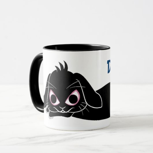 垂れ耳黒兎 TASSE (Vorderseite Links)