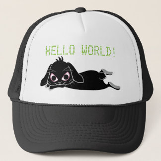 垂れ耳黒兎 TRUCKERKAPPE