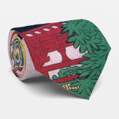 増 上 寺, 広 Roter Tempel, Hiroshige, Ukiyo-e Krawatte (Gerollt)