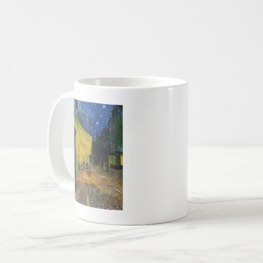 夜のカフェテラス KAFFEETASSE (Vorderseite Links)