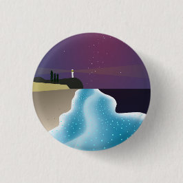 夜光虫 (エメラルドグリーンバージョン) BUTTON