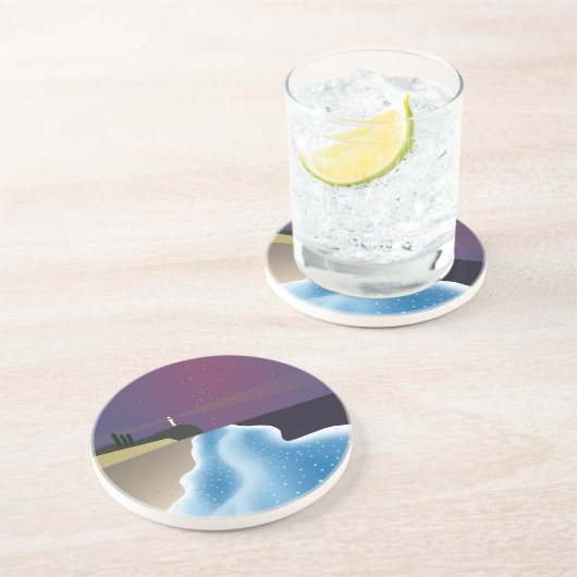 夜光虫 (ブルーバージョン) GETRÄNKEUNTERSETZER (Seite)