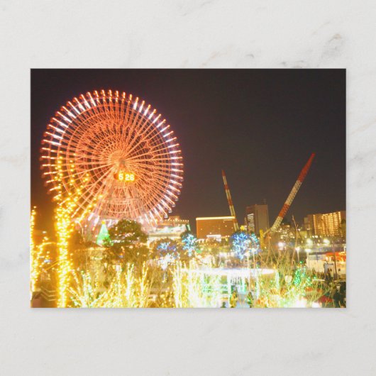 夜 景 POSTKARTE (Vorderseite)