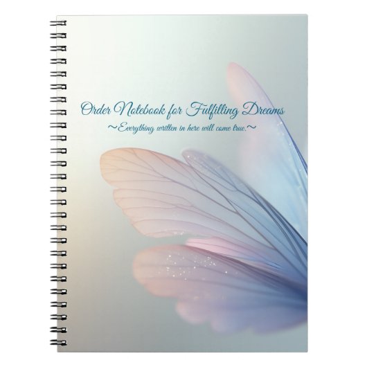 夢を叶える NOTIZBLOCK (Vorderseite)