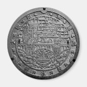 大阪市水道局排水栓のマンホール MAGNET (Vorne)