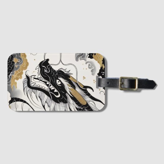 天龍昇騰　Tenryu Shoten Gepäckanhänger (Vorderseite (Horizontal))