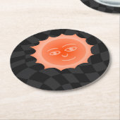 太陽さん RUNDER PAPPUNTERSETZER (Angewinkelt)