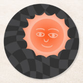 太陽さん RUNDER PAPPUNTERSETZER (Vorderseite)