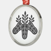 太 閤 桐 ORNAMENT AUS METALL (Links)