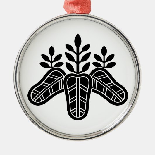 太 閤 桐 ORNAMENT AUS METALL (Vorne)