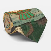 奇 術 師, 豊 Magier, Toyokuni, Ukiyo-e Krawatte (Gerollt)