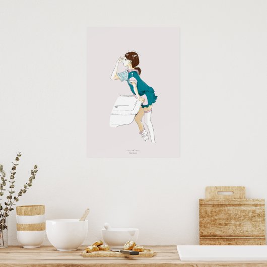 女の子の日常 POSTER (Küche)