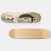 女 の 霊, 上 松 幽 Lady Ghost, Uemura Shōen, Japan Art A Skateboard (Horizontal)