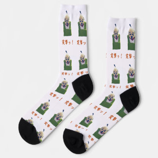 好戦的な殿様”突撃ッ!”おもしろソックス SOCKEN
