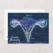 子 人 ラ 体 フ デ 宮? POSTKARTE (Vorne/Hinten)