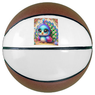 孔雀の赤ちゃん BASKETBALL