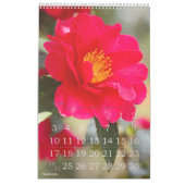 季節の花々のカレンダー KALENDER (Jan 2027)